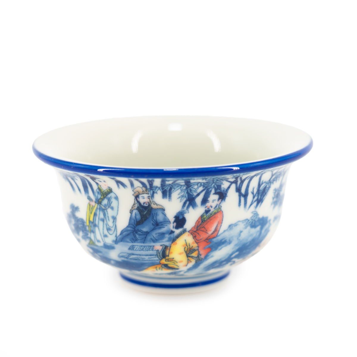 Пиала фарфоровая ручной росписи "Встреча", 125 мл. | 茶杯. Price: ₽2,120 rub.