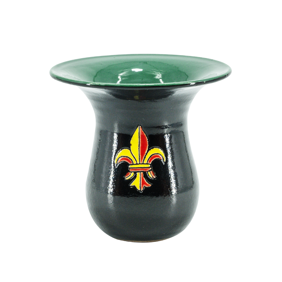 Mates, black ceramic vessel for Mate, 200 ml.. Price: ₽1,540 rub.