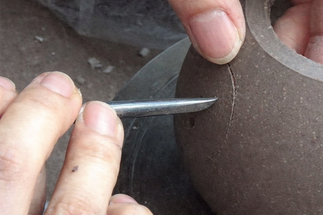 Photo Yixing Tea Pottery. How to Make a Yixing Clay Teapot.