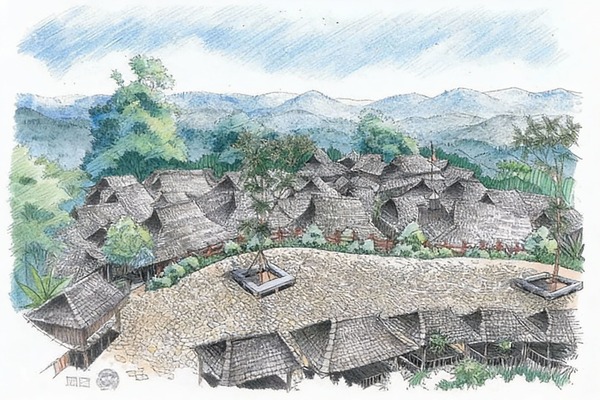 Tea Geography - Wenji is a village in the Jingmai Mountains