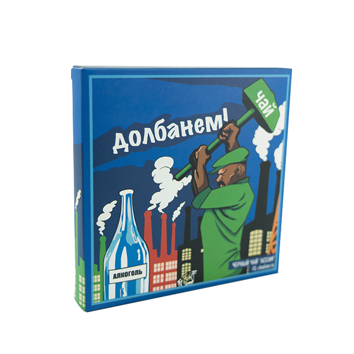 Red tea Черный чай Ассам "Долбанем!" марки "Чайная Линия", 100 г