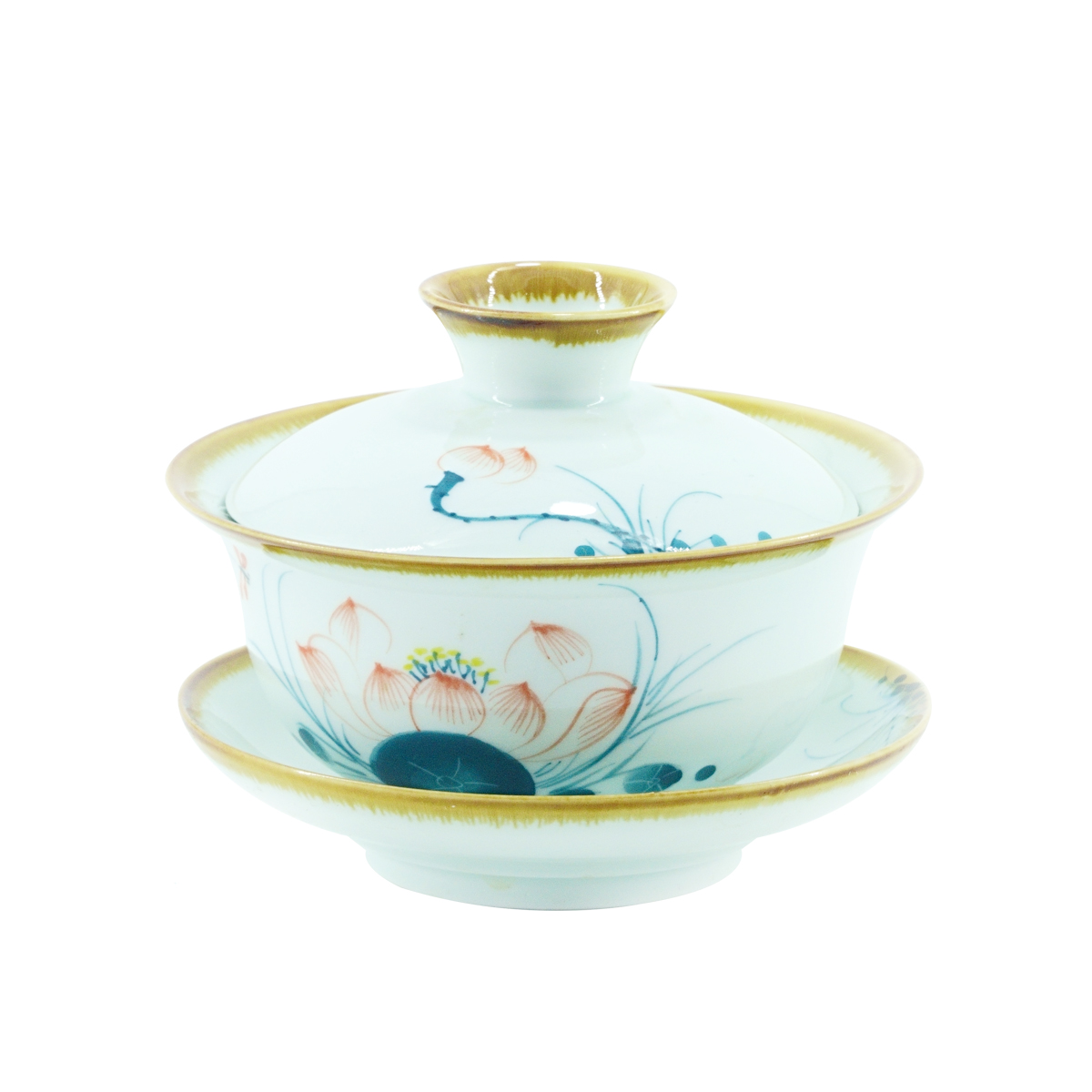 Gaiwan "Buds with a Golden Border", 180 ml. Price: ₽2,570 rub.