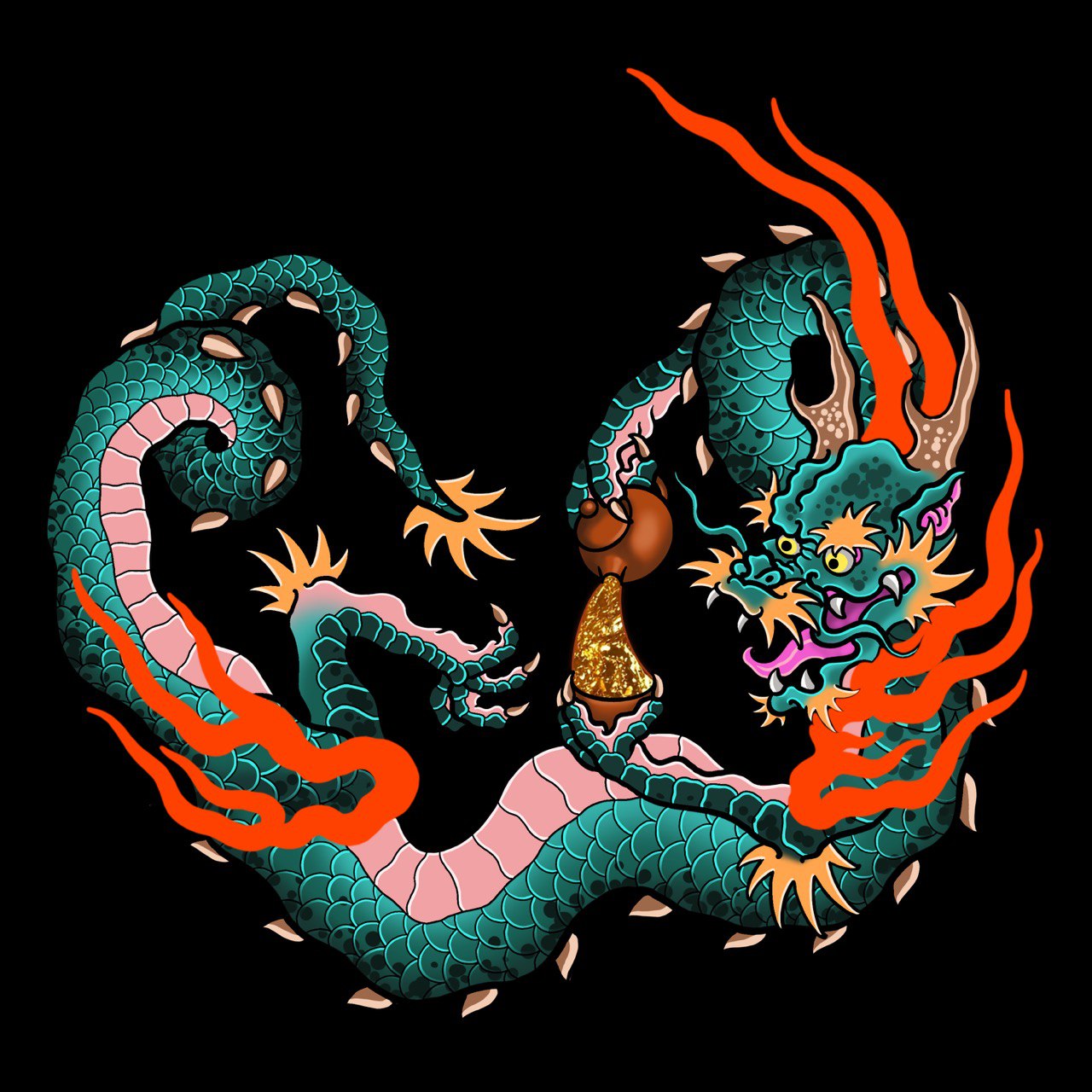 Pressed Rip Pu-erh Tea - Шу пуэр 2021 г. "Ба да" бренда "Tea King Village", 357 г