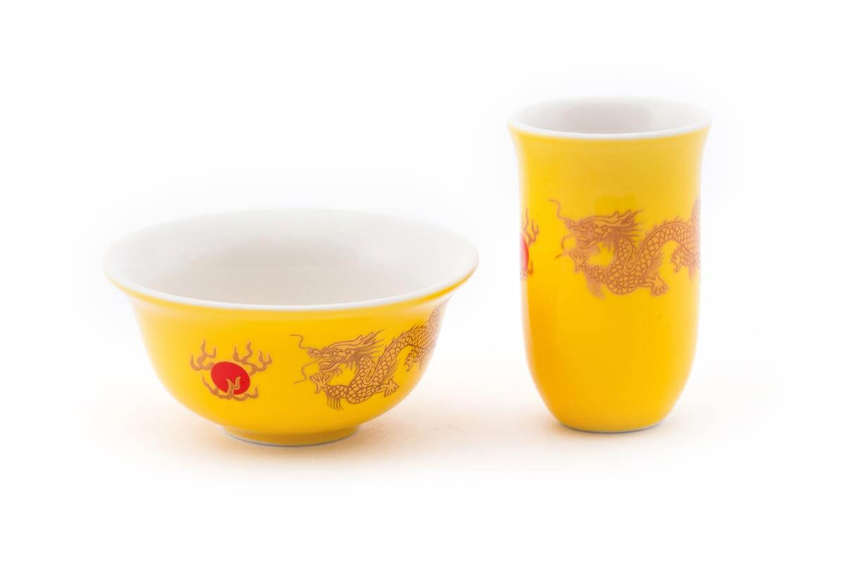 Tea pair "Dragon and the Sun", 40 ml. | 茶杯. Price: ₽1,080 rub.
