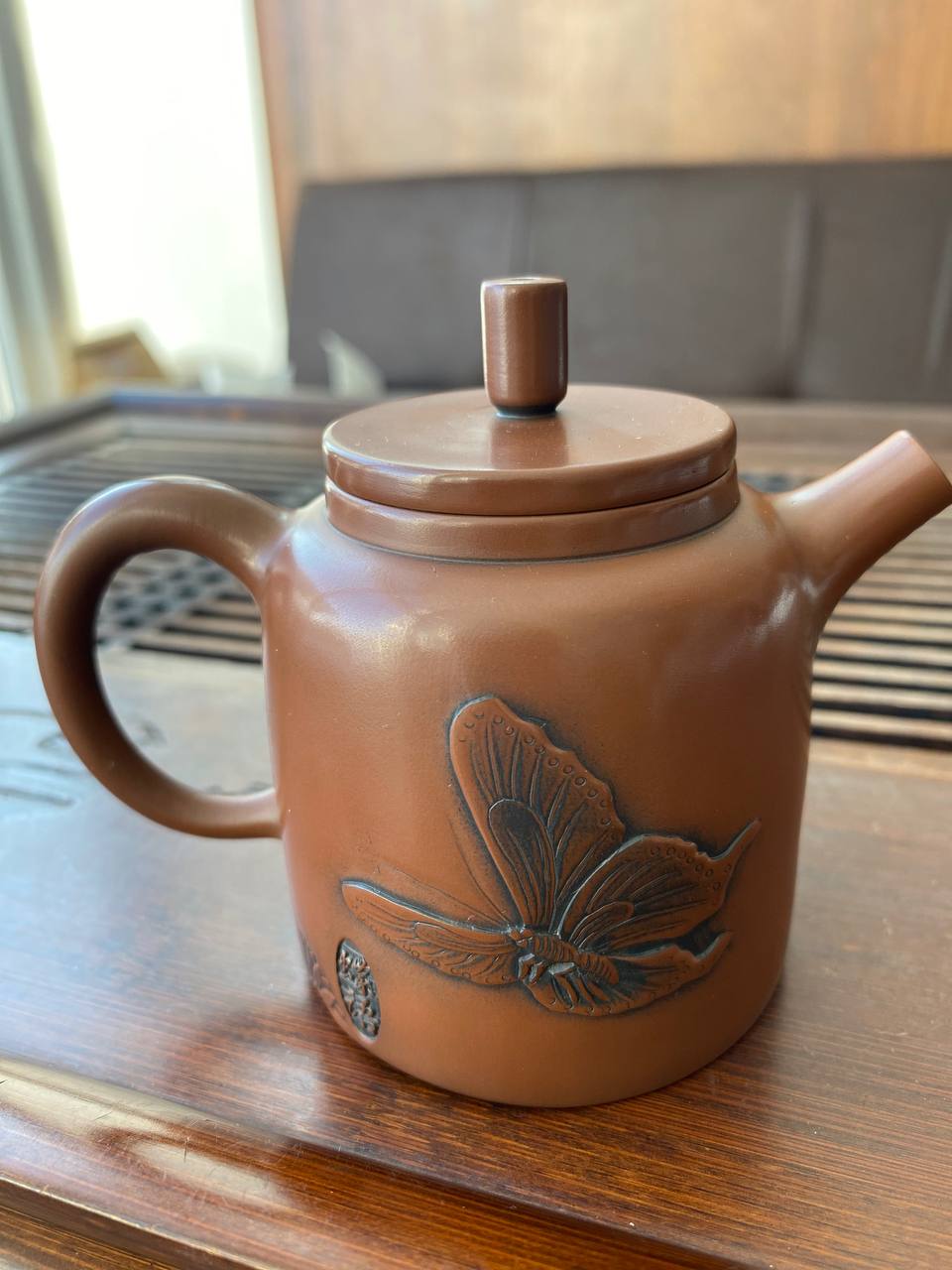 Глиняный чайник из Циньчжоу, Гуанси "Ламповый". Price: ₽17,020 rub.