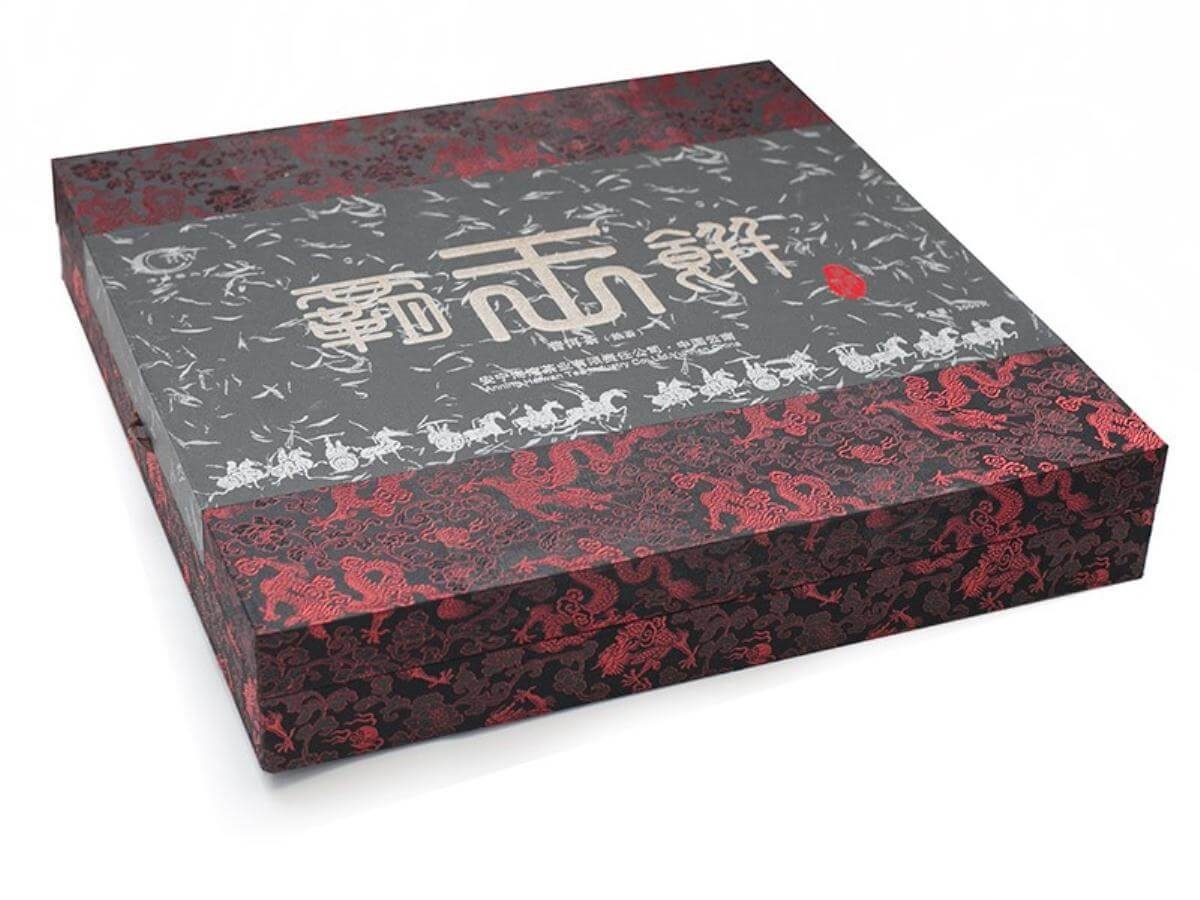 Pressed Rip Pu-erh Tea - Шу пуэр 2012 г. "Баван" завода "Хайвань" блин 3 кг