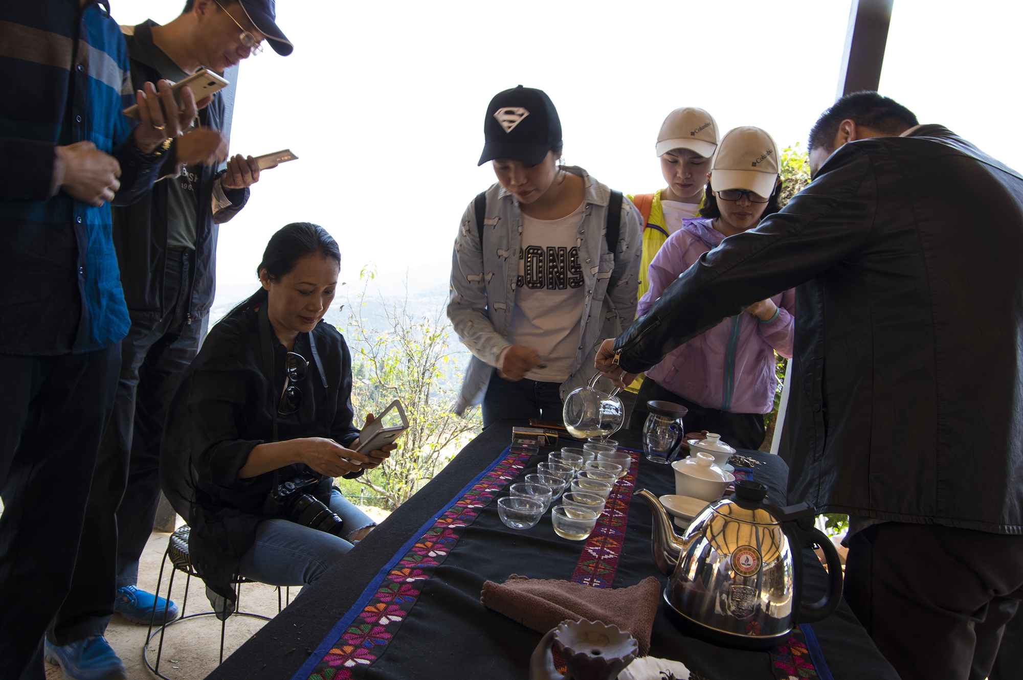 Puerh Tasting in the Pasha Mountains