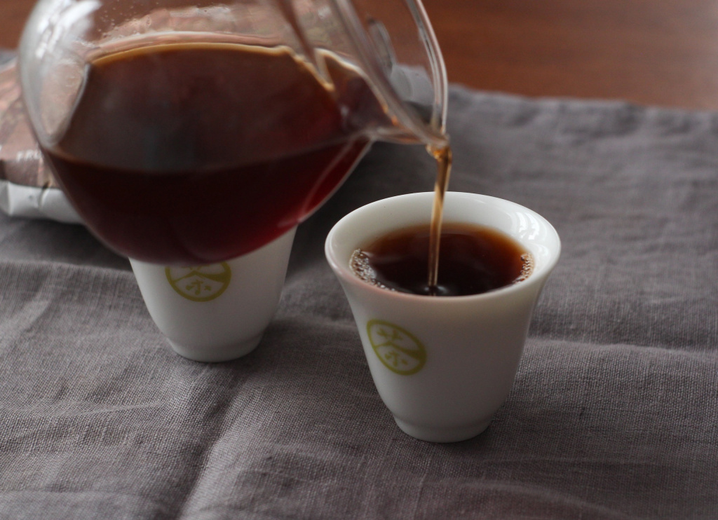 Shu Puer of Bulan Mountains Шу пуэр гор Булан