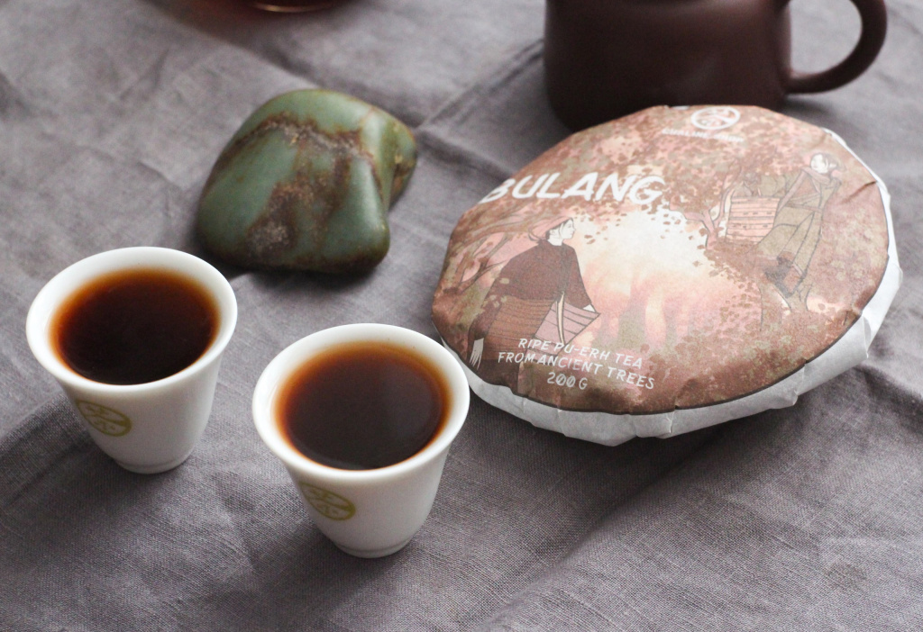 Shu Puer of Bulan Mountains Шу пуэр гор Булан