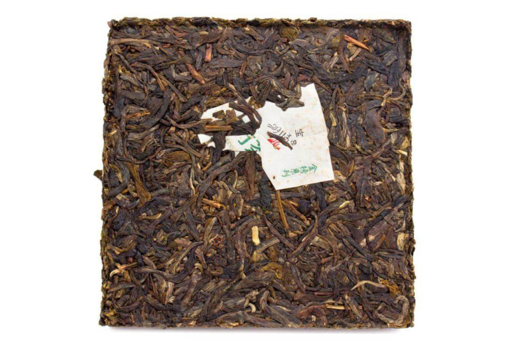 Pressed square of puerh Прессованный квадрат пуэра