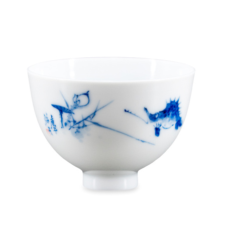 Hand-painted porcelain bowl "Representative" 100 ml | 茶杯. Price: ₽7,190 rub.