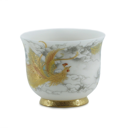 Porcelain bowl "Firebird", 100 ml. | 茶杯. Price: ₽4,340 rub.