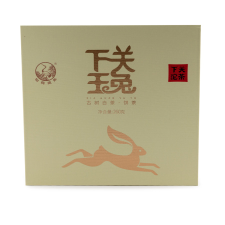 Buy, white tea Yueguang Bai Gu Shu 2023 (White Pu-erh from centuries-old trees) from the Xiaguan factory, 260g cake