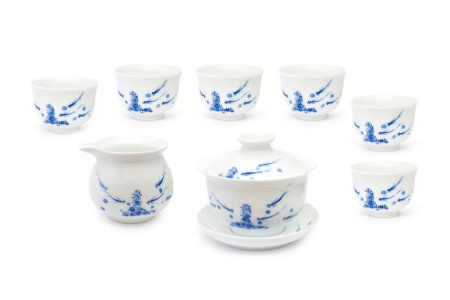Tea set "Fish in the pond". Price: ₽12,580 rub.