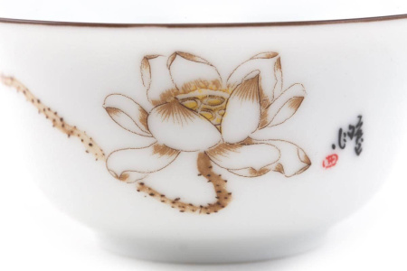 Gaiwan "Brown Lotus", 180 ml. Price: ₽1,960 rub.