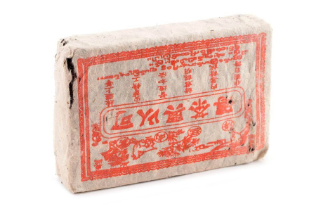 Pressed Rip Pu-erh Tea - Shu puer brick, 500 gr., 