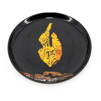 "Black Leaf" Teapot or Bowl Stand. Price: ₽1,220 rub.