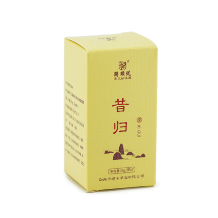 Pressed Raw Pu-erh Tea - Шэн пуэр 2021 г. "Деревья Сигуй" завода "Кайшуньхао" набор 56 г (7 мини бинов), 