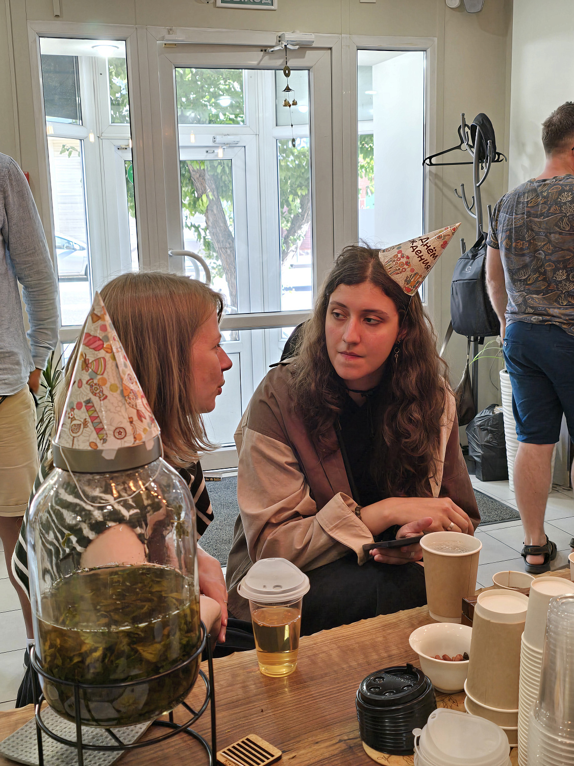 Memorial party in honor of the birthday of Tea Line