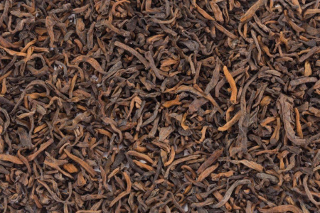 Loose Leaf Pu-erh Tea - Шу пуэр 2012 г. "Цзинмай Гунтин" (Дворцовый пуэр из Цзинмай), 