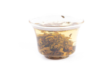 Pressed Raw Pu-erh Tea - Sheng puer "Nomi xiang xiaoto" small nest with the aroma of nomi herb in foil, 