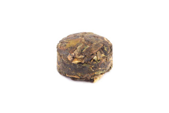 Pressed Raw Pu-erh Tea - Sheng puer "Nomi xiang xiaoto" small nest with the aroma of nomi herb in foil, 