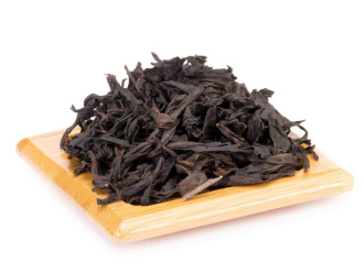 Northern Fujian Oolong from Wuyi, Yan Cha Da hong pao 4 nong xiang (Big red robe, deep fried)