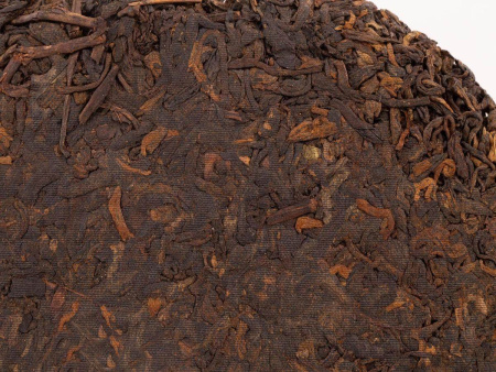 Pressed Rip Pu-erh Tea - Shu Puer 2016 "Nanno" from the Zhoushi factory, 357 g, 