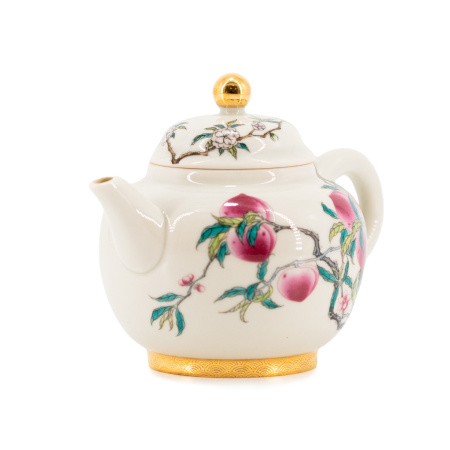 Porcelain teapot "Plums in Verbilki", 210 ml. Price: ₽6,820 rub.