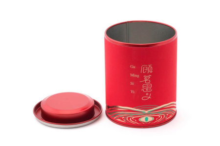 Gift packaging with jars for loose tea "Hongyu". Price: ₽4,680 rub.