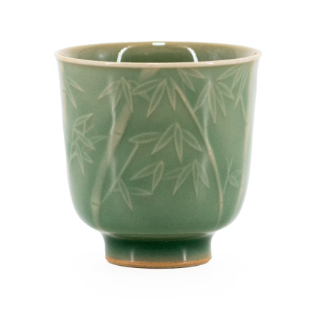 Пиала керамическая "Нефритовый бамбук", 45 мл | 茶杯. Price: ₽4,470 rub.