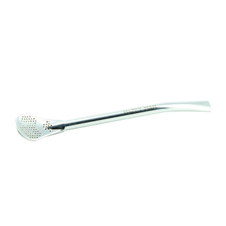 Bombilla for mate (bombilla) metal straw with filter "Happy Man". Price: ₽530 rub.