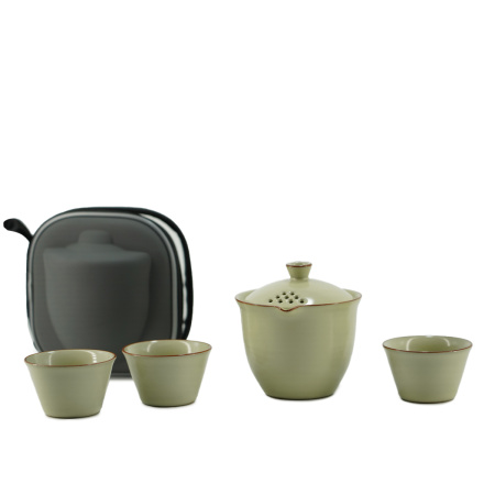 Travel tea set, celadon, with a transparent bag "Tibet", 180 ml.. Price: ₽4,390 rub.