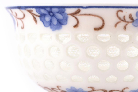 Rice porcelain bowl "Beads and flowers", 50 ml. | 茶杯. Price: ₽270 rub.