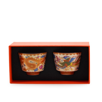 Набор фарфоровых пиал "Дракон и Феникс", 120 мл. | 茶杯. Price: ₽4,720 rub.