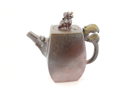 Глиняный чайник дровяного обжига из Исин, Цзянсу "Шквал". Price: ₽19,240 rub.