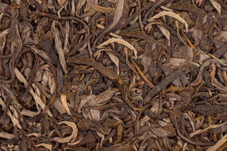 Pressed Raw Pu-erh Tea - Sheng pu-erh 2020 "Bingdao" brand "Kaishunhao" 357 g, 