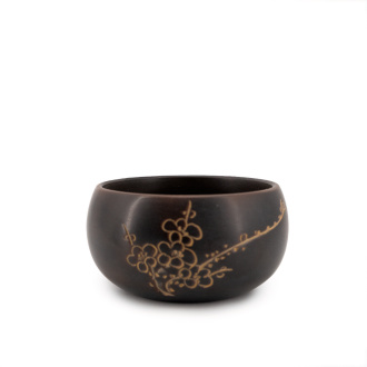 Clay bowl from Qinzhou, Guangxi "Iris" | 茶杯. Price: ₽2,510 rub.