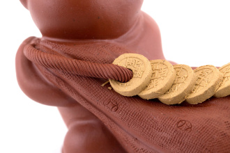 Tea toy "Red Pig with a Money Bag". Price: ₽2,960 rub.