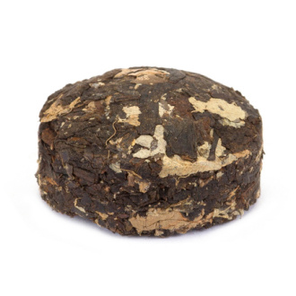 Pressed Rip Pu-erh Tea - Shu pu-erh "Nomi Xiang" minitochi, 