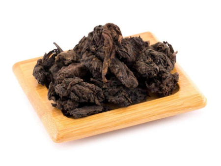 Loose Leaf Pu-erh Tea - Шу пуэр 2016 г. "Цзиндун Лаочатоу" (Старые чайные головы из Цзиндун), 