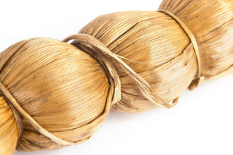 Dark Tea (Hei cha) - Black tea "Zhuke cha" or tea in a bamboo shell 25 g, 