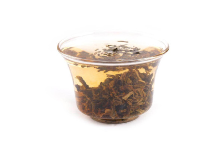 Pressed Raw Pu-erh Tea - Sheng puer "Nomi xiang xiaoto" small nest with the aroma of nomi herb, 
