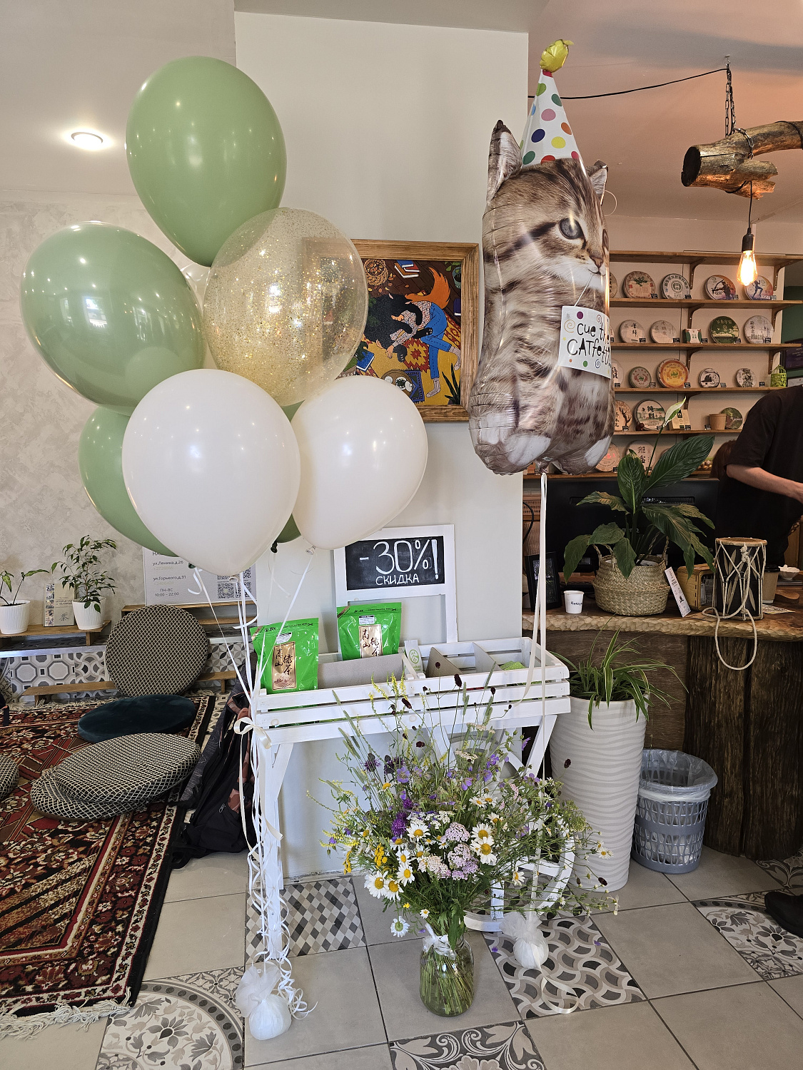 Memorial party in honor of the birthday of Tea Line