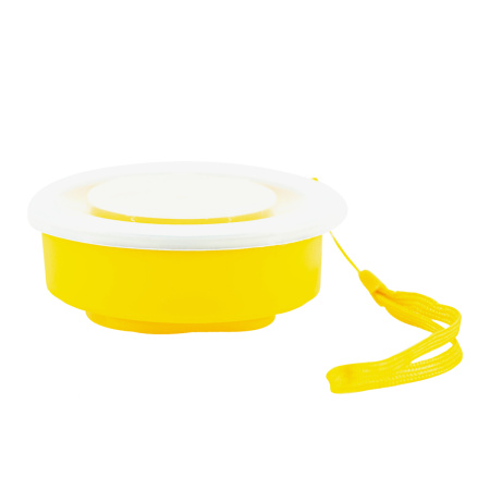 Silicone Collapsible Calabash with Lid "Yellow" 200ml. Price: ₽660 rub.