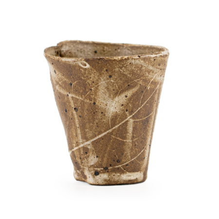 Пиала глиняная ручной работы "Ископаемый лист" 50мл | 茶杯. Price: ₽12,020 rub.