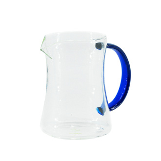 Glass chahai with blue handle, 345 ml.. Price: ₽1,610 rub.