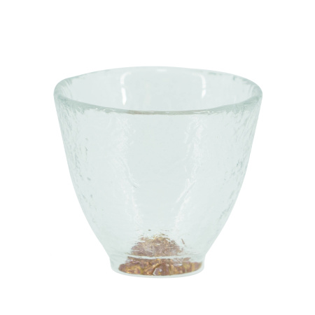 Glass bowl with gold foil "Golden Mountains" 50 ml | 茶杯. Price: ₽1,950 rub.