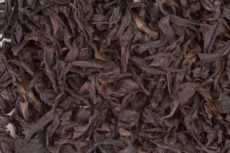 Northern Fujian Oolong from Wuyi, Yan Cha Da hong pao 4 nong xiang (Big red robe, deep fried)