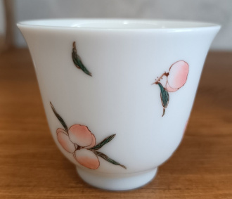 Пиала ручной работы "Персиковая" 55 мл | 茶杯. Price: ₽6,020 rub.